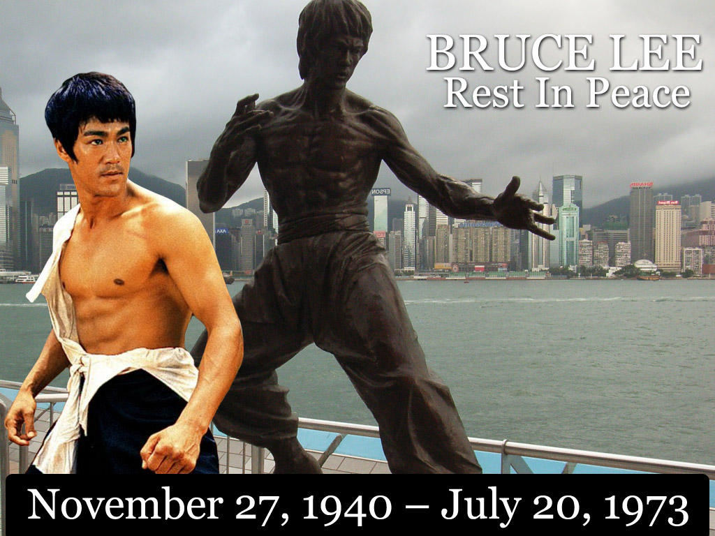 Bruce Lee a jeho socha